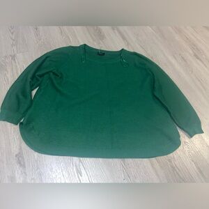 Cyrus Forest Green Knit Top